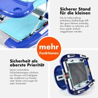 4-in-1 Baby-Lauflernwagen BEBISTEP mit Spielcenter – B