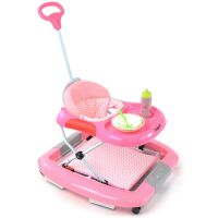 4-in-1 Baby-Lauflernwagen BEBISTEP mit Spielcenter – R
