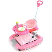 4-in-1 Baby-Lauflernwagen BEBISTEP mit Spielcenter – R
