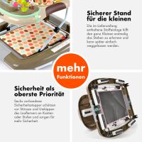4-in-1 Baby-Lauflernwagen BEBISTEP mit Spielcenter – B