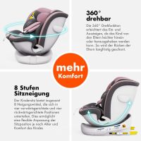 360° i-Size Kindersitz ROTAZIONE mit ISOFIX, 40–15