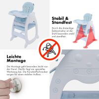 4-in-1 Babyhochstuhl MULTIHOK, multifunktionaler Kinderstuhl