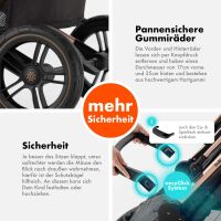 Sportbuggy RAPIDY, klappbarer Kinderwagen – Dunkelgrau