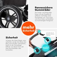 Sportbuggy RAPIDY, klappbarer Kinderwagen – Schwarz mi