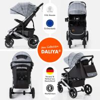 Sportbuggy RAPIDY, klappbarer Kinderwagen – Grau mit M