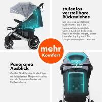 Sportbuggy RAPIDY, klappbarer Kinderwagen – Grau mit M