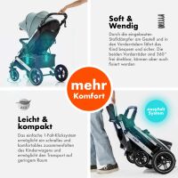 Sportbuggy RAPIDY, klappbarer Kinderwagen – Grün/