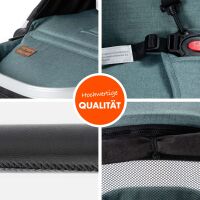 Sportbuggy RAPIDY, klappbarer Kinderwagen – Grün/