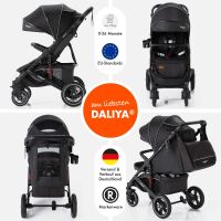 Sportbuggy RAPIDY, klappbarer Kinderwagen – Schwarz mi