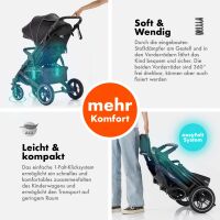 Sportbuggy RAPIDY, klappbarer Kinderwagen – Schwarz mi