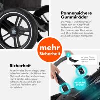 Sportbuggy RAPIDY, klappbarer Kinderwagen – Schwarz mi