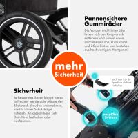 Sportbuggy RAPIDY, klappbarer Kinderwagen – Grau mit M