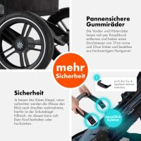 Sportbuggy RAPIDY, klappbarer Kinderwagen – Blau/Schwa