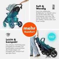 Sportbuggy RAPIDY, klappbarer Kinderwagen – Grün/