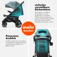 Sportbuggy RAPIDY, klappbarer Kinderwagen – Grün/