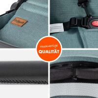 Sportbuggy RAPIDY, klappbarer Kinderwagen – Grün/