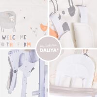 3-in-1 Babyhochstuhl SITONMI mit Babyliege – Beige 5