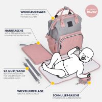 Wickelrucksack PAKMI mit Zubehör für Baby & Ki