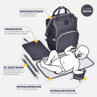 Wickelrucksack PAKMI mit Zubehör für Baby & Ki