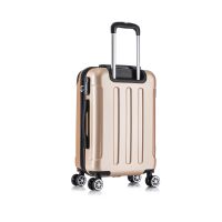 Handgepäckkoffer F-2045, Hartschalen-Trolley Grö&s