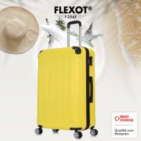 Hartschalen-Reisekoffer F-2045, Trolley Größe XL 