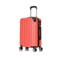 Handgepäckkoffer F-2045, Hartschalen-Trolley Grö&s