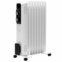 Ölradiator F-2046 mit 7 Rippen, elektrische Ölheiz