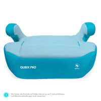 i-Size Kindersitzerhöhung QUBIX PRO mit ISOFIX, 125&nda