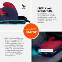 i-Size Kindersitzerhöhung QUBIX PRO mit ISOFIX, 125&nda