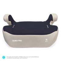 i-Size Kindersitzerhöhung QUBIX PRO mit ISOFIX, 125&nda