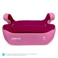 i-Size Kindersitzerhöhung QUBIX PRO mit ISOFIX, 125&nda