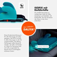 i-Size Kindersitzerhöhung QUBIX PRO mit ISOFIX, 125&nda