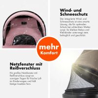 2-in-1 Kombikinderwagen FLEXI-PRO mit Babywanne & Sports
