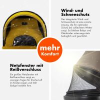 2-in-1 Kombikinderwagen FLEXI-PRO mit Babywanne & Sports