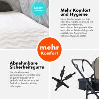 3-in-1 Kombikinderwagen NEOMOVE mit Babyschale – Schwa