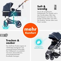 3-in-1 Kombikinderwagen NEOMOVE mit Babyschale – Silbe