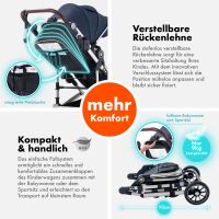 3-in-1 Kombikinderwagen NEOMOVE mit Babyschale – Silbe