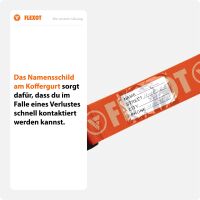 Koffergurt mit Clip-Schnalle, verstellbarer Gepäckgurt 