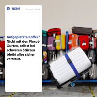 Koffergurt mit Clip-Schnalle, verstellbarer Gepäckgurt 