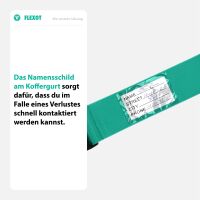 Koffergurt mit Clip-Schnalle, verstellbarer Gepäckgurt 