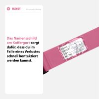 Koffergurt mit Clip-Schnalle, verstellbarer Gepäckgurt 