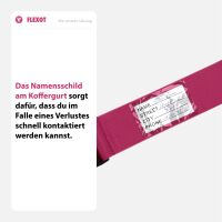 Koffergurt mit Clip-Schnalle, verstellbarer Gepäckgurt 