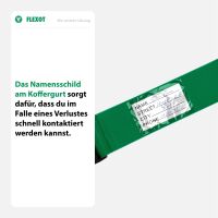 Koffergurt mit Clip-Schnalle, verstellbarer Gepäckgurt 