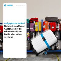 Koffergurt mit Zahlenschloss, verstellbarer Gepäckgurt 
