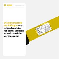 Koffergurt mit TSA-Zahlenschloss, verstellbarer Gepäckg