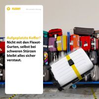 Koffergurt mit TSA-Zahlenschloss, verstellbarer Gepäckg