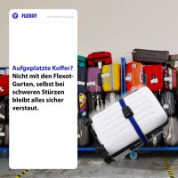 Koffergurt mit TSA-Zahlenschloss, verstellbarer Gepäckg