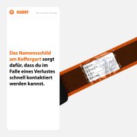 Koffergurt mit TSA-Zahlenschloss, verstellbarer Gepäckg