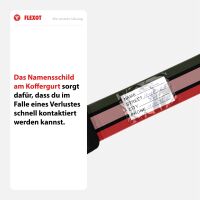Koffergurt mit TSA-Zahlenschloss, verstellbarer Gepäckg
