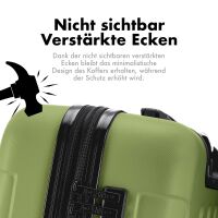Handgepäckkoffer F-3045, Hartschalen-Trolley Grö&s